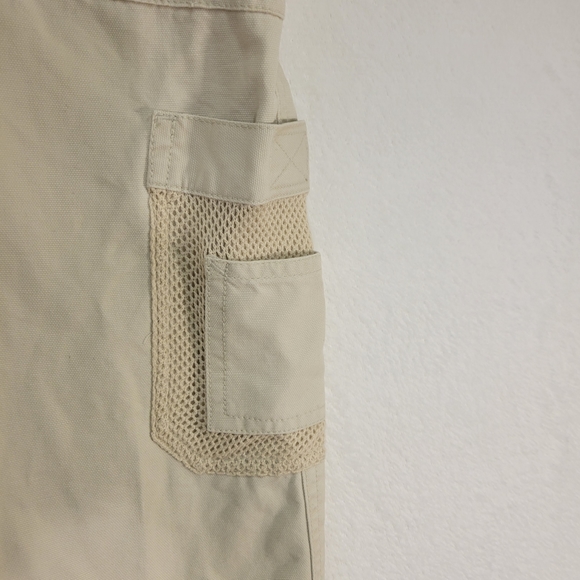 Ralph lauren Cargo pants Tan Safari cropped size 6 - Picture 5 of 9